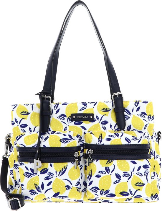 PICARD Sac à épaule Sac à épaule bandoulière Sonja Shopper Lemon Jaune