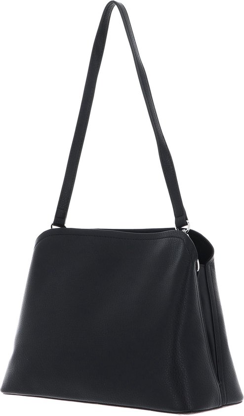 SEIDENFELT MANUFAKTUR Sac à main Sac à épaule Dale Midi City Hobo Black Noir