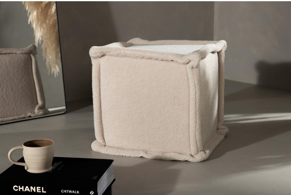 Svea - Rex hocker - fleece - wit