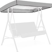 COSTWAY Schommel vervangingsluifel, waterdichte afdekking voor buiten, tuin, patio veranda, binnenplaat, alleen bovenste afdekking (196 x 110cm, Groen