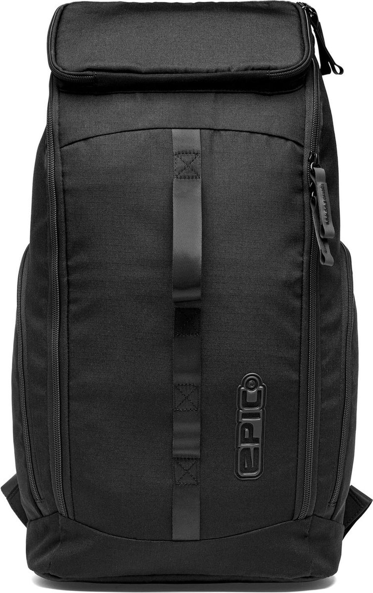 EPIC Laptop rugzak Rugzak met laptopvak Explorer NXT Daytripper 28L Black Zwart