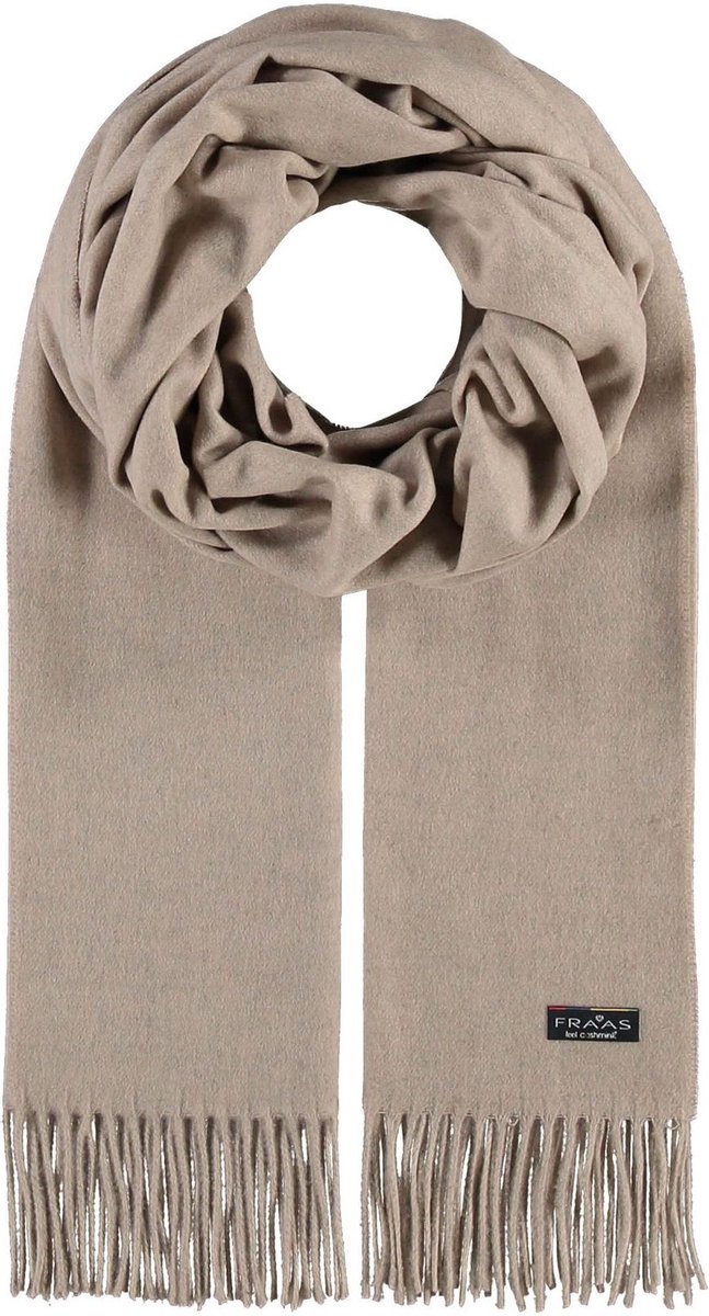 FRAAS Sjaal Pure Polyacrylic Scarf Light Camel Beige