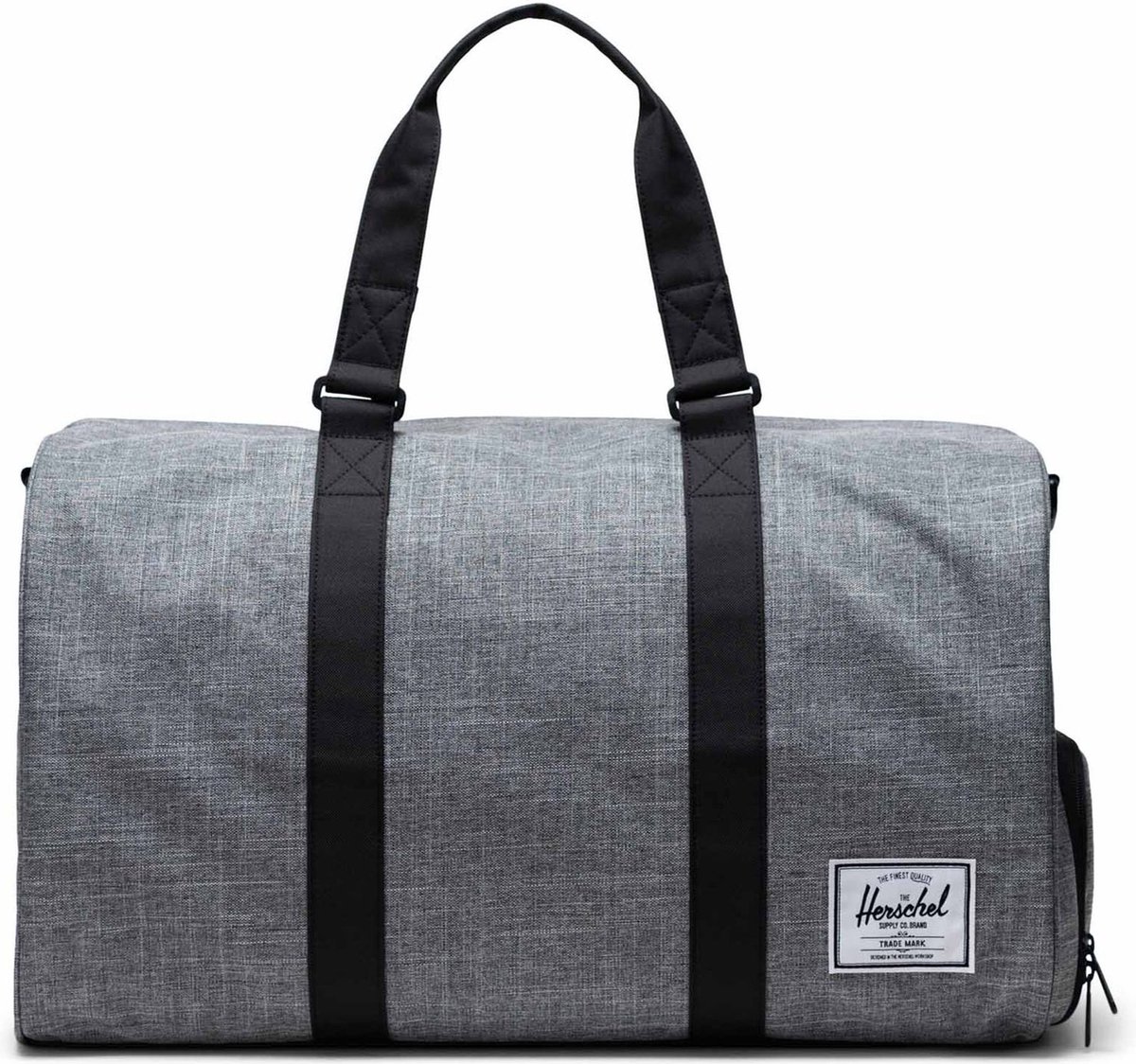 Herschel Reistas Sporttas Eco Novel Duffle Raven Crosshatch Grijs