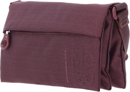 MANDARINA DUCK Sac à épaule bandoulière MD20 Pochette Windsor Wine Framboise
