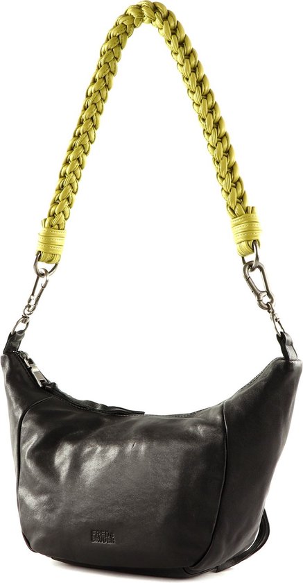FREDsBRUDER Cuir Sac à épaule bandoulière Sac à épaule Nida Shoulderbag Black Noir