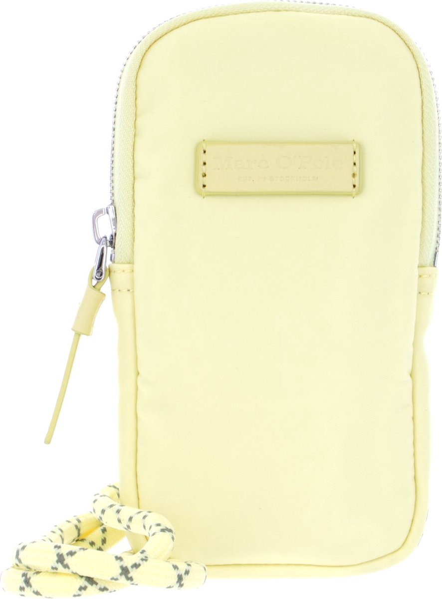 Marc O'Polo Schoudertas Telefoontasje Akuna Crossbody Bag Bleached Sun Geel