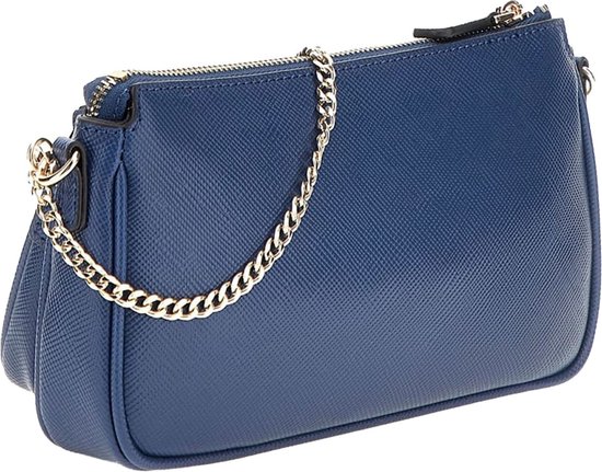 GUESS Schoudertas Noelle Double Pouch Crossbody Navy Donkerblauw