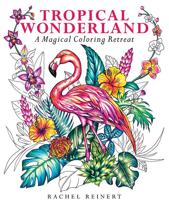 Coloring Wonderland- Tropical Wonderland - cover