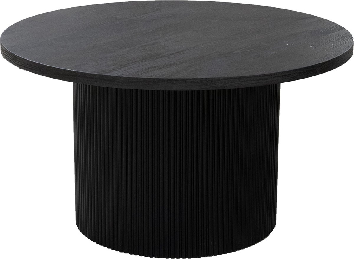 House Nordic Salontafel Boavista Walnoot Ø80x45cm Donkerbruin