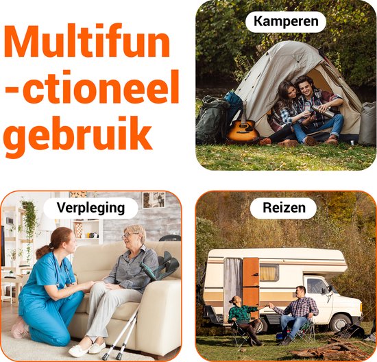 Buvel® Vochtabsorptie Zakjes voor Campingtoilet - Droogtoilet - 10 Stuks van 10g - Absorbeert tot 1 Liter van Buvel® — afbeelding 4