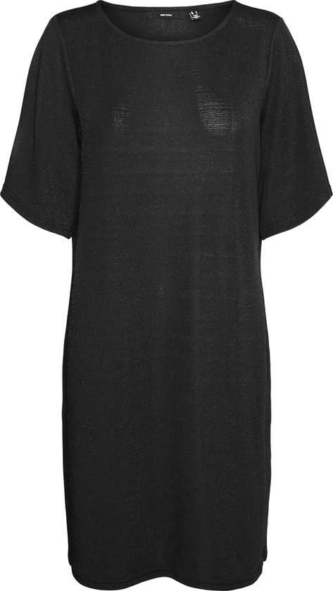 VERO MODA - VMKANVA 2/4 GLITTER TEE DRESS JRS - Femme - Mini-robes