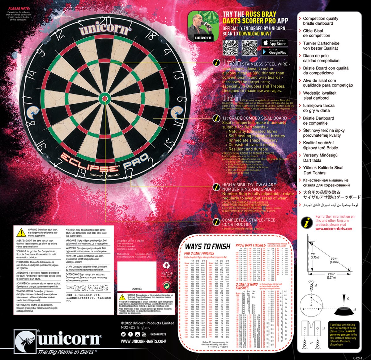 Unicorn Eclipse Pro 2 Dartboard Reviews - Foto 7