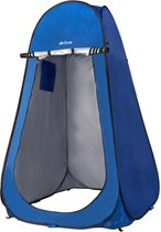 HIXA Douchetent - Pop up - Tent - Omkleedtent - Camping - Douche - Blauw - 120x120x190 cm - Polyester