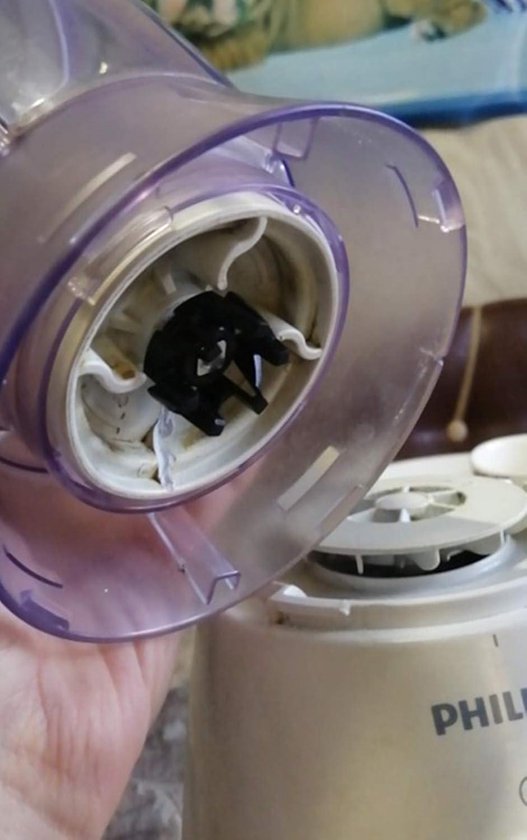 Plastic As Blade Voet Seat Vervanging Juicer Gear voor Philips Hr2003 — afbeelding 2