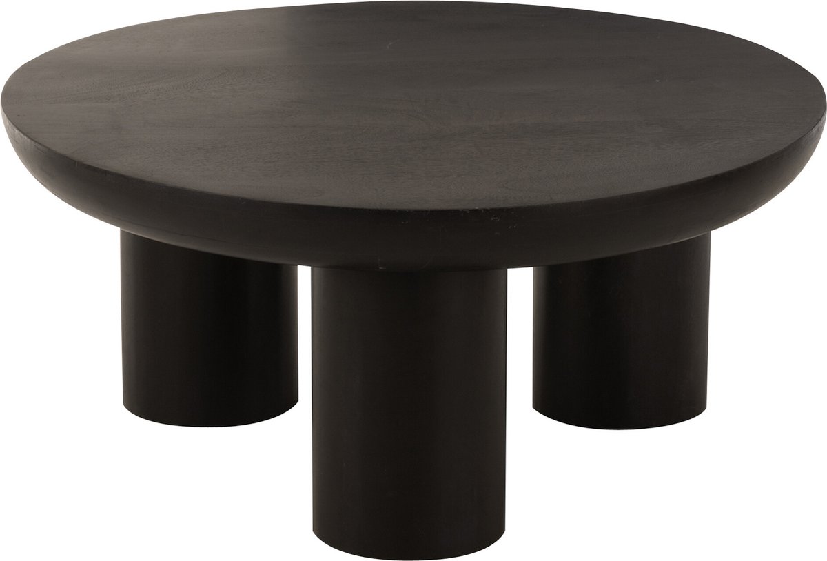 J-Line salontafel Trio - hout - zwart
