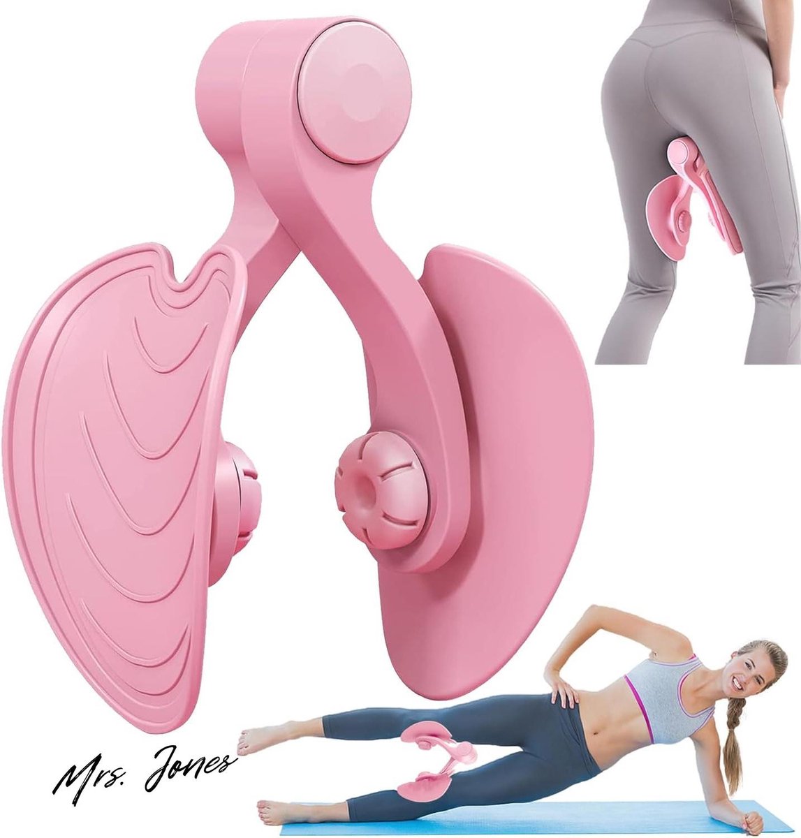 Mrs. Jones Dijbeentrainer heuptrainer bekkenbodemspiertrainer - trainingsapparaat voor vrouwelijke billen thuis gym yoga .