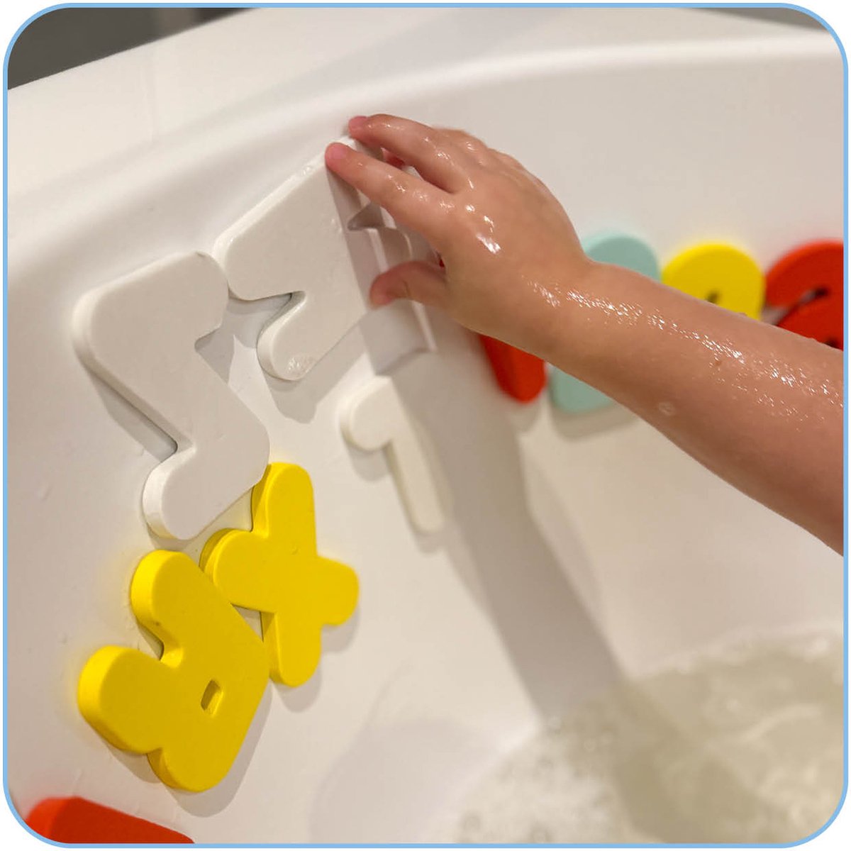 Jobber Toys Bad Foam Speelgoed - Badspeelgoed - Plakletters Badletters — afbeelding 5