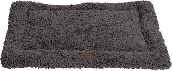 Animal Boulevard Ab12014 - Manden En Kussens - Hond - Ab Curl Plush Benchkussen Grijs-xl 104x68cm - Maat: Xl