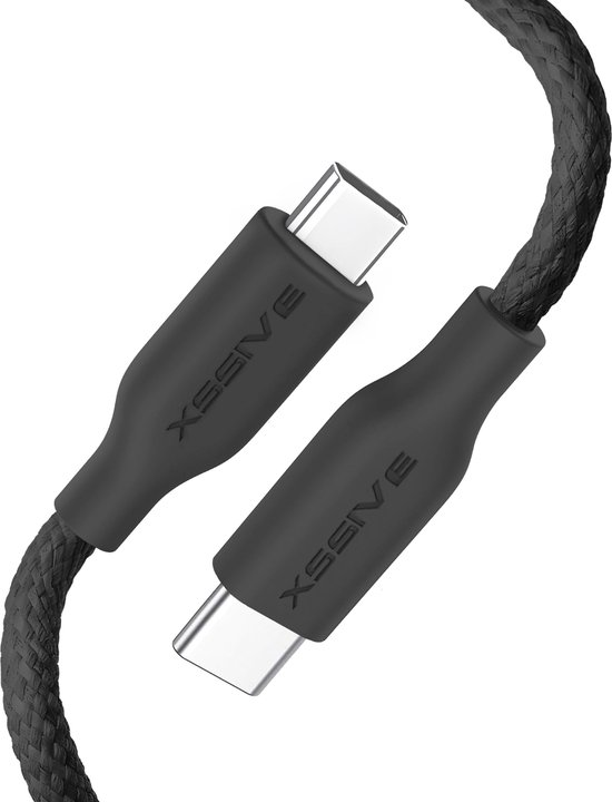USB C Kabel met PPS Chip - USB-C naar USB-C - 1 Meter - 65W - Snellader - Oplaadkabel voor Telefoon, Tablet en Laptop - Origineel Xssive