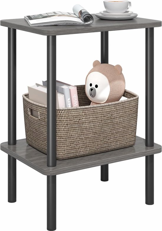 MISOU Bijzettafel Set van 2 - Bruin | Leen Bakker