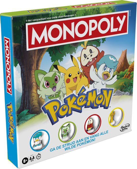 Monopoly Pokémon Editie - Bordspel - Gezelschapsspel