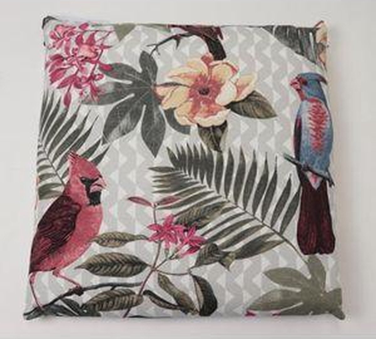 Madison sierkussen 45x45 cm Faya pink Meerkleurig