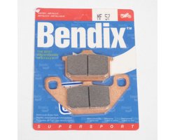 bendix remblokje voor motor kawasaki 500 in vulcan 1990-1998 mf57 / voor nieuw