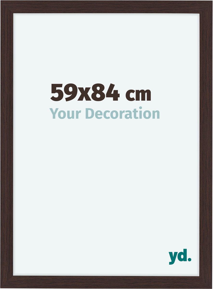 yd. Your Decoration - Fotolijst 59x84 cm - MDF - Eiken Donker - Como