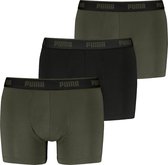 Heren Boxershort 3-pak - Everyday heren katoenen onderbroeken - Onderbroeken - XL - Zwart