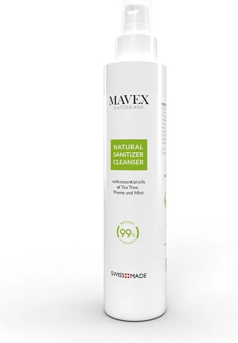 Mavex natuurlijk ontsmettingsmiddel en reiniger 200 ml