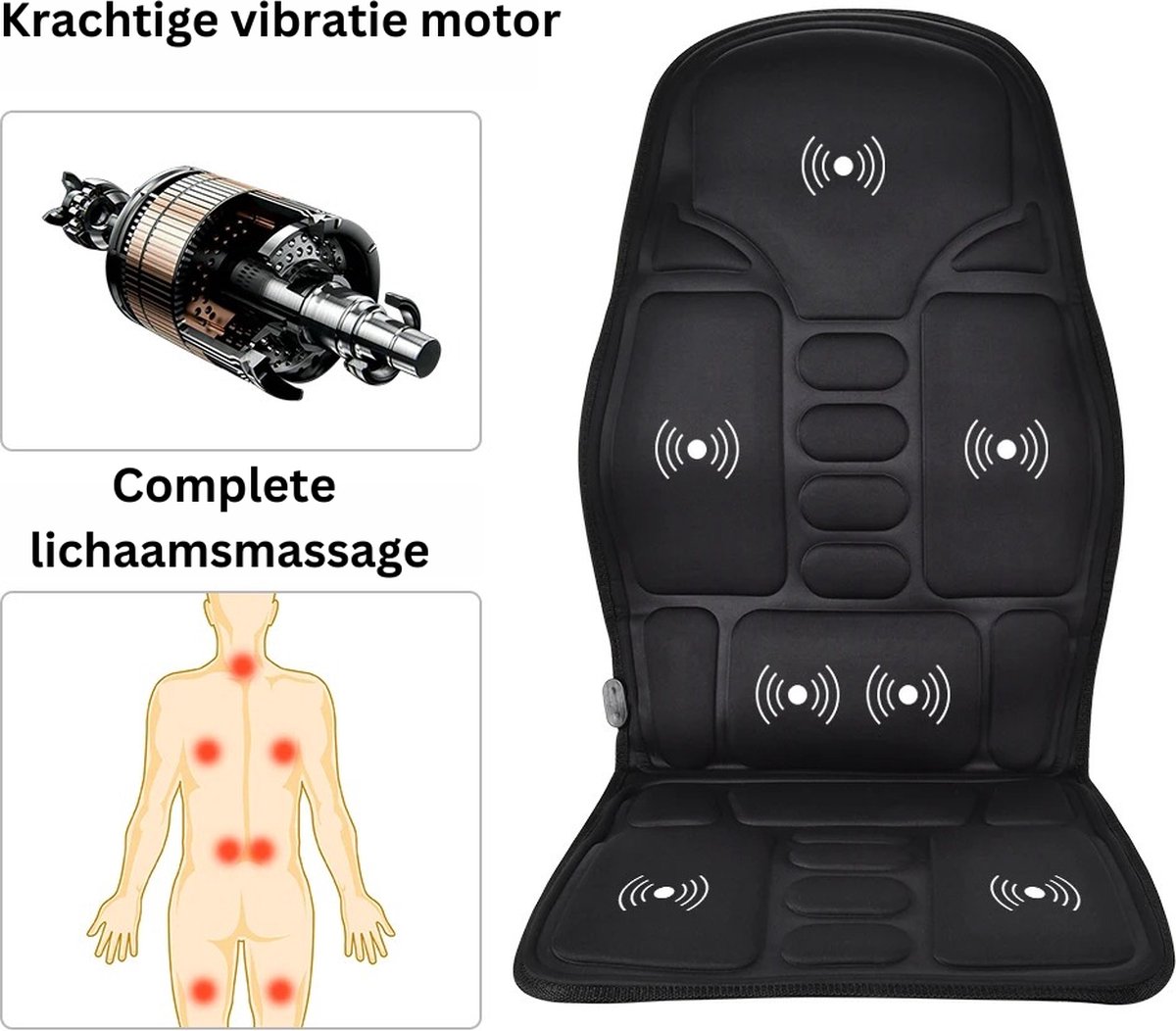 Stoelmassage Apparaat - Rugmassage Apparaat thumbnail 6