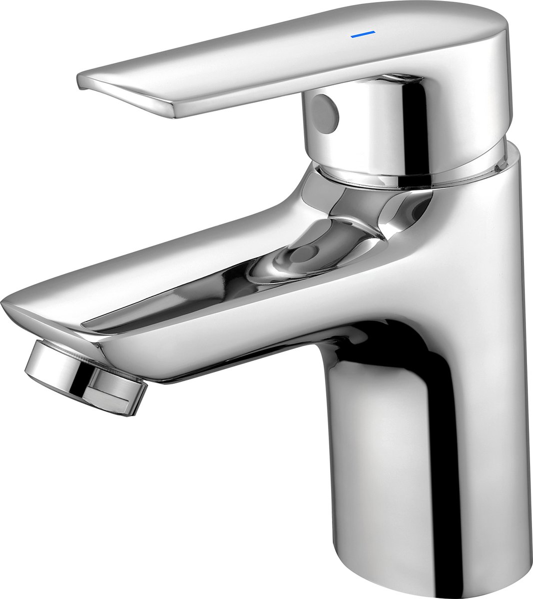 Auralum max Wastafelkraan Chroom - Wastafelkraan - Badkamerkraan Chroom - Wastafel Kraan -Mengkraan - Waterbesparend