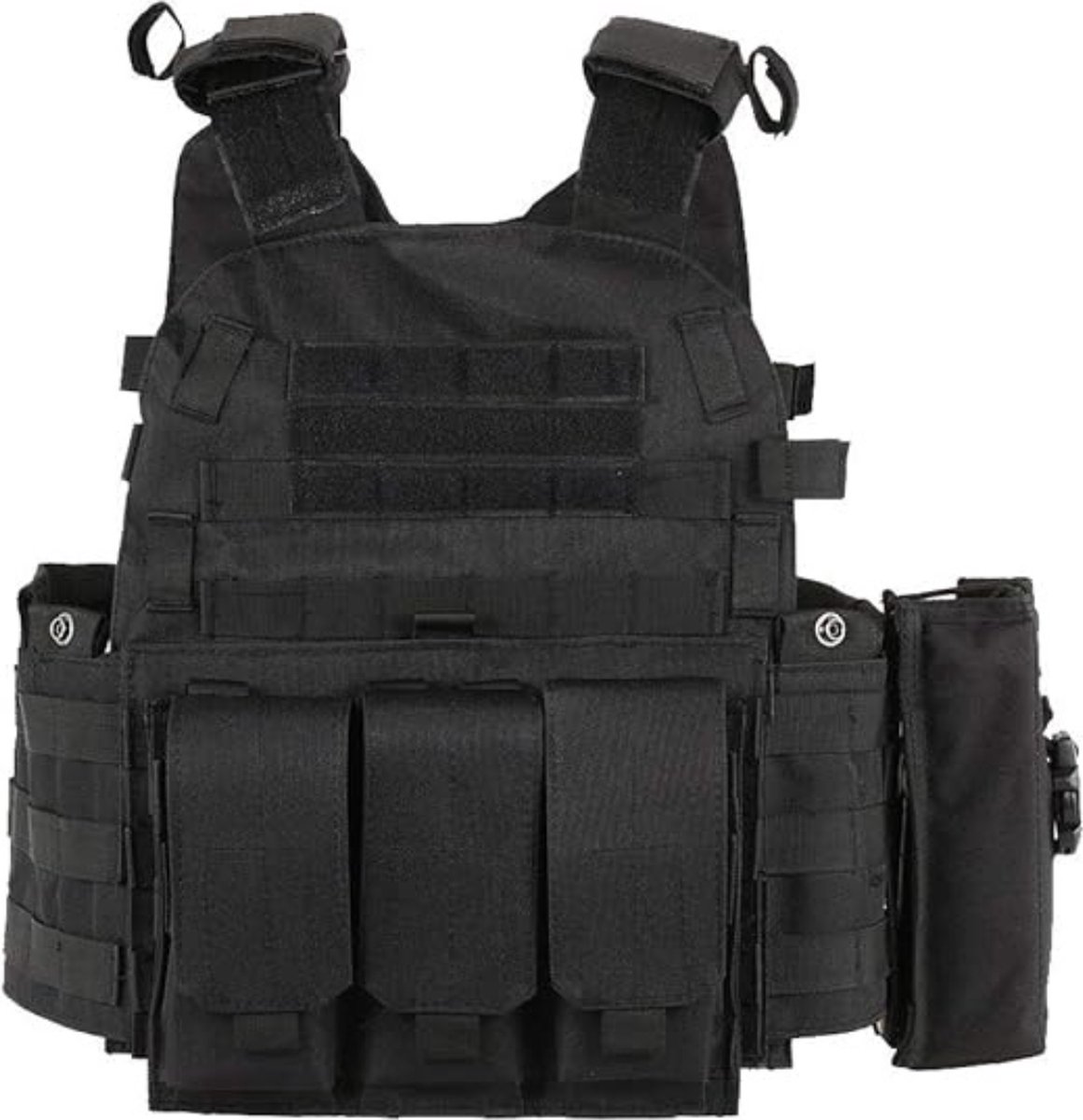 DD® Tactical Vest Tactical Belt Beschermvest 45x34x9cm Zwart
