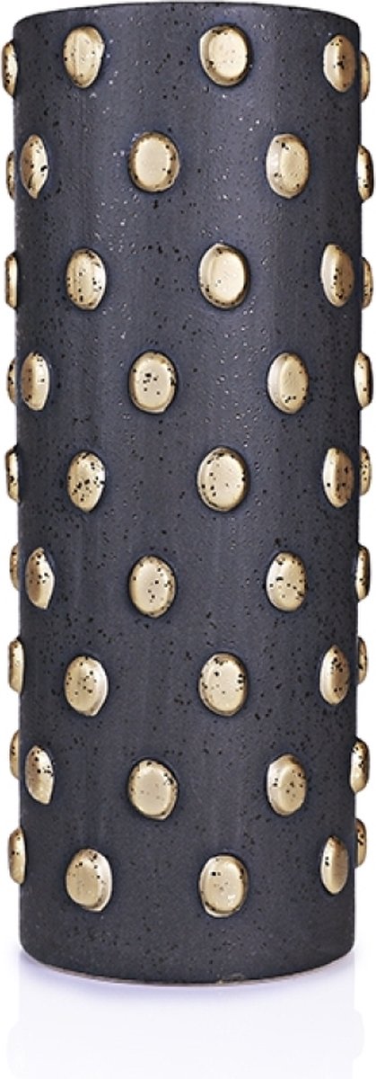 OHNO - Woonaccessoires - Salla Vaas - Zwart