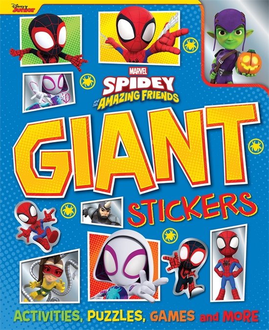 Activities, puzzles, games and more- Marvel Spidey and his A ... - cover