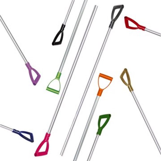 Mestvork steel alum. 115 cm limegroen handvat van Kerbl — afbeelding 2