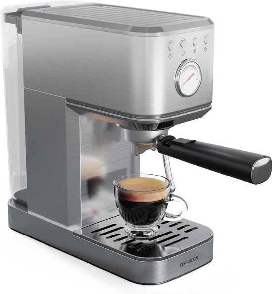 Klarstein SteelPresso Slim Zeefdragermachine – afbeelding 1