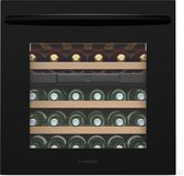 Bol.com Klarstein Vinsider 30 Built-In Duo Wijnkast - 30 Flessen - Inbouw mogelijk - LED - Geruisloos - Zwart aanbieding