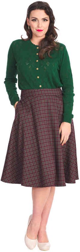 Banned - Cardigan Happy Noël - XL - Vert