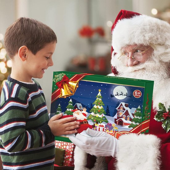 Adventskalender 2022 Kinder Speelgoed 24 Dagen Dieren Bouwblokken Kerst Aftelkalender Verrassingscadeau Voor Kinderen Met Dino Speelgoed Voor Jongens & Meisjes Van 4-6 Jaar
