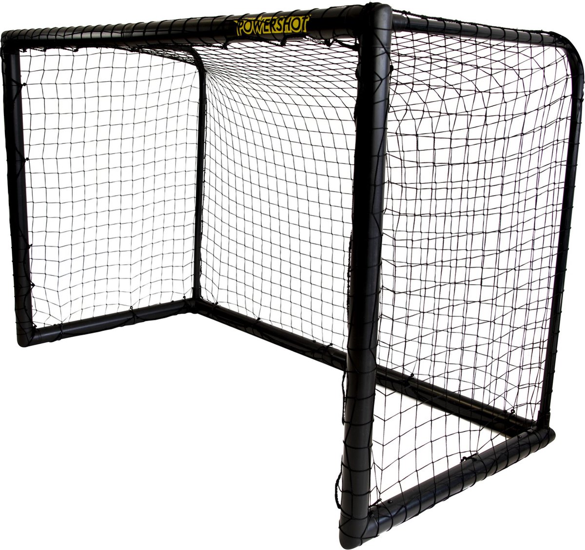 Voetbaldoel 1,8 x 1,2 m BLACK EDITION + Powershot bal maat 5