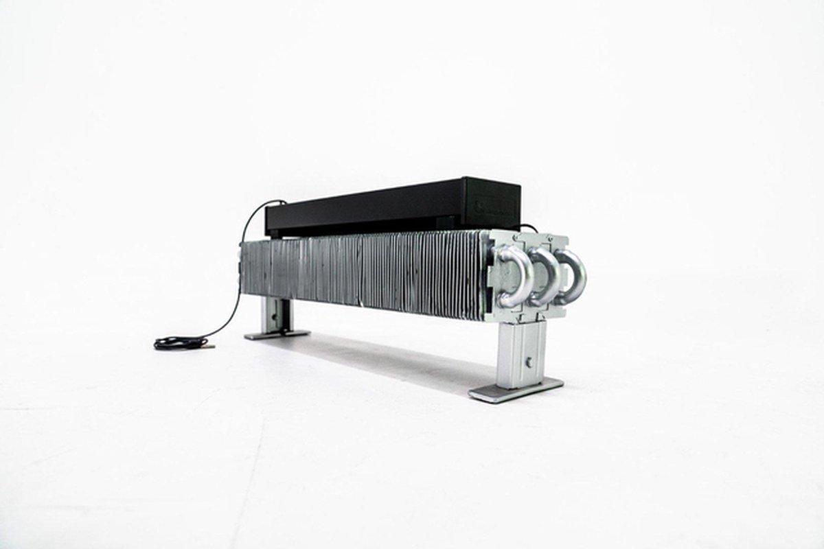 ClimateBooster Convector Pro Canal Convectorventilator - 50cm - zwart