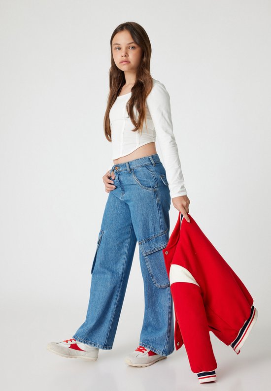Dames Boyfriend jeans met strass | MS Mode