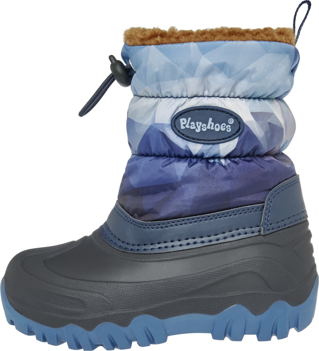Playshoes - Snowboots - Blauw - Bergen - Maat 22/23