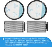 Replacements® filter set geschikt voor Rowenta Compact Power Syclonic XXL stofzuiger (RO48XX modellen) - 4-delig