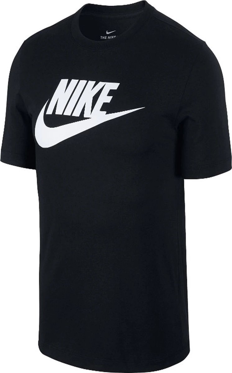 Nike Icon Futura T-shirt Mannen Zwart
