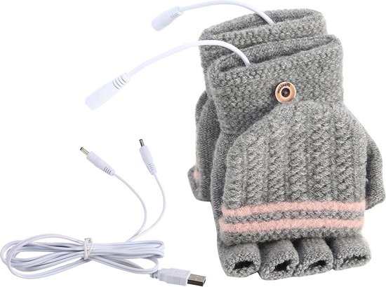 Gants Chauffants USB Pour Hommes Et Femmes - 3 Températures, écran Tactile, Coupe-vent | Pour L'hiver, Travail En Extérieur, Randonnée, Rechargeable