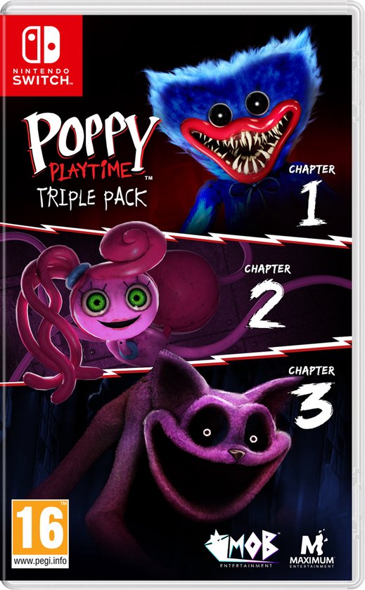 Poppy Playtime Triple Pack – Nintendo Switch