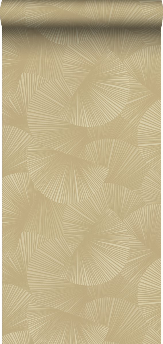 Sanders & Sanders behang grafisch 3D motief zand beige - 53 cm x 10.05 m - 935352