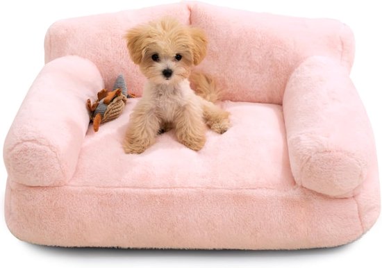 BEAUTYLAST Revuera Kalmerend honden- en kattenbed, pluizig pluche
